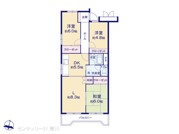 サンハイツ岡崎B棟