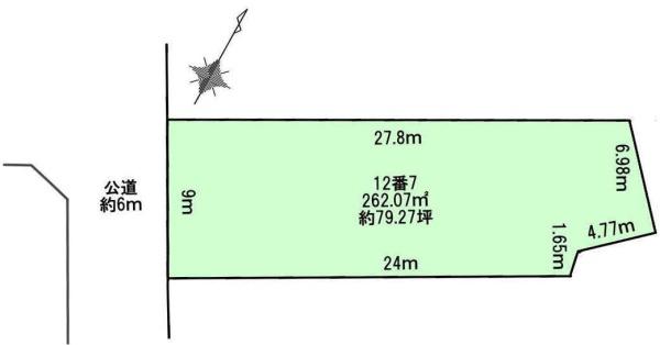 豊田市松平志賀町マゴイチの土地