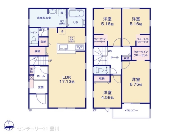 豊田市美里２丁目の新築一戸建