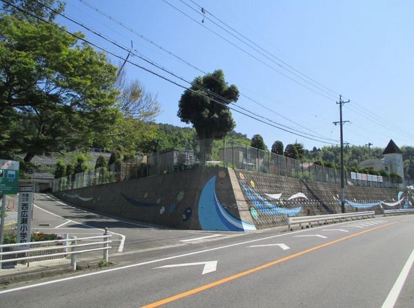 豊田市西広瀬町登りの土地(豊田市立西広瀬小学校)