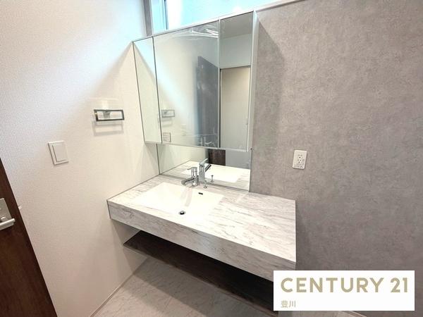 岡崎市羽根町字陣場の新築一戸建(洗面台・洗面所)