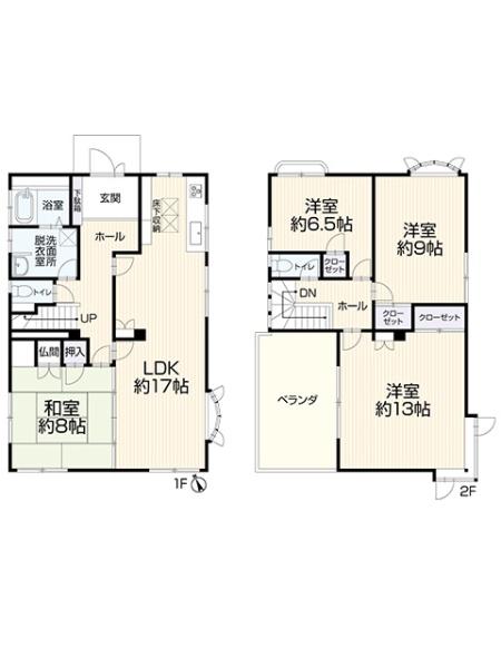 岡崎市細川町字徳林の中古一戸建て