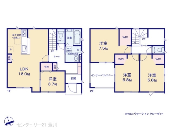 岡崎市元能見町の新築一戸建