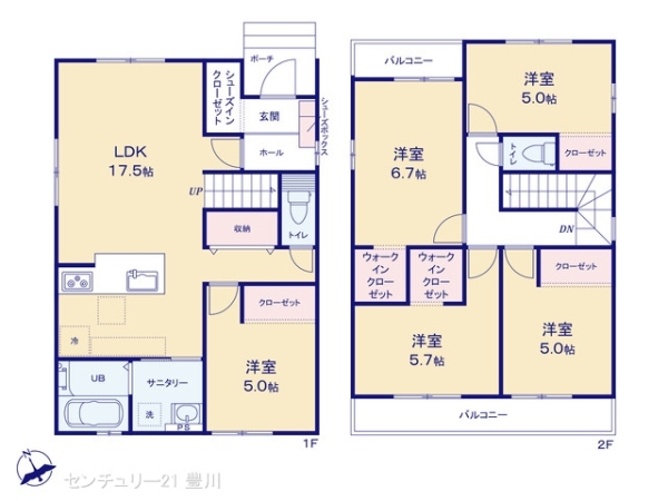 岡崎市六名南２丁目の新築一戸建