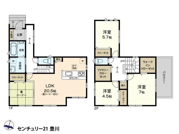 豊田市東新町３丁目の新築一戸建