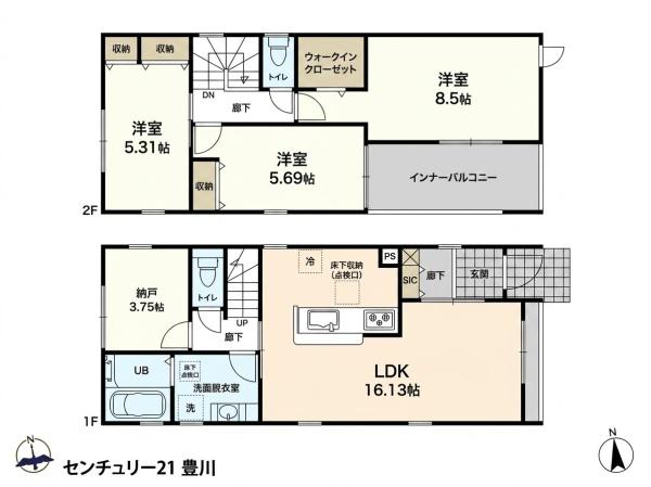 豊田市小川町３丁目の新築一戸建