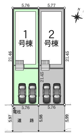 尾張旭市狩宿新町２丁目の新築一戸建