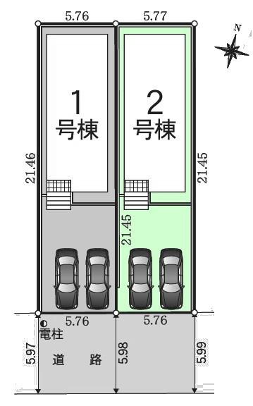 尾張旭市狩宿新町２丁目の新築一戸建