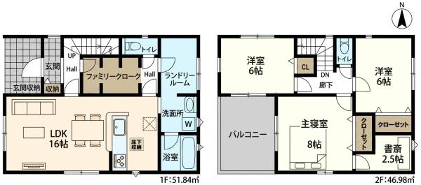 岡崎市細川町字長原の新築一戸建