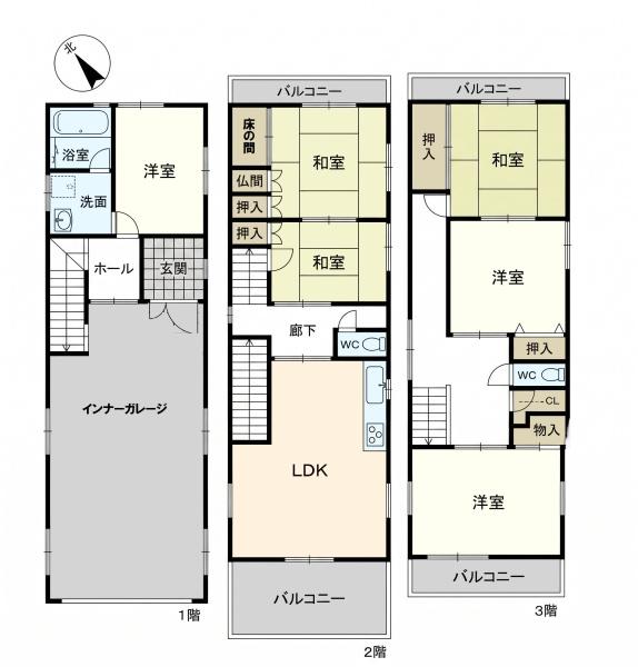 豊田市山之手３丁目の中古一戸建
