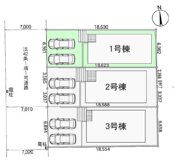 岡崎市中町字東丸根の新築一戸建