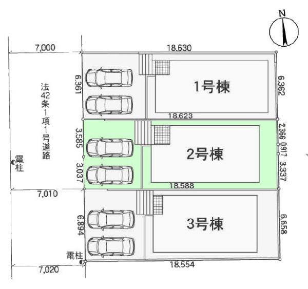 岡崎市中町字東丸根の新築一戸建