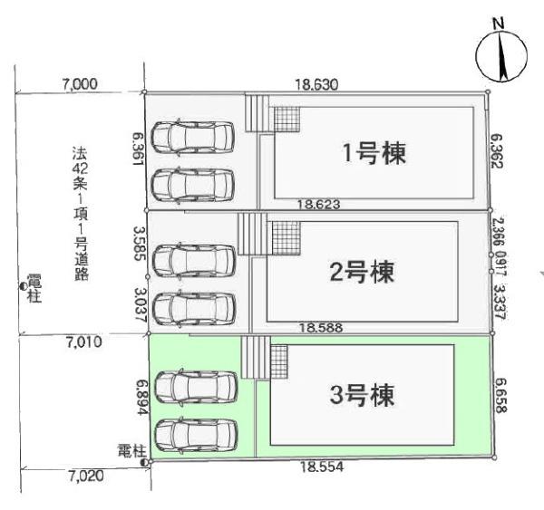 岡崎市中町字東丸根の新築一戸建