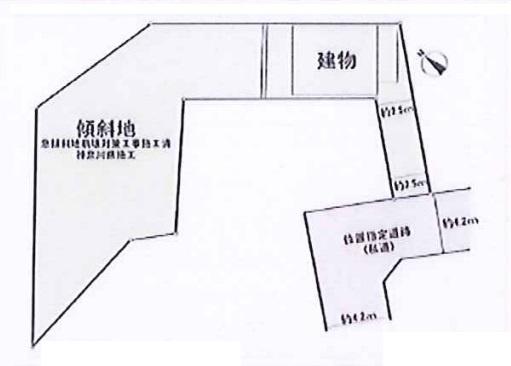 横浜市南区清水ケ丘の中古一戸建て(区画図)