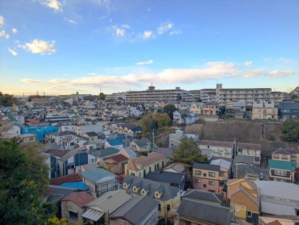 横浜市南区清水ケ丘の中古一戸建て(現地からの眺望)