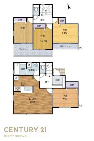 磯子区洋光台１丁目　新築一戸建て全２棟１号棟