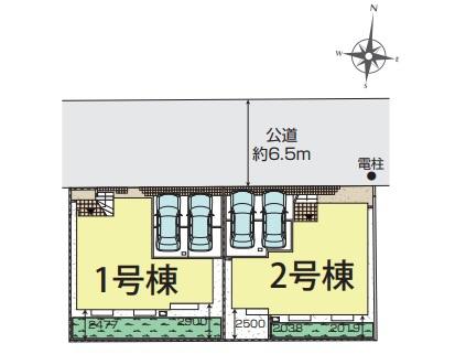 金沢区片吹　新築一戸建て全２棟１号棟