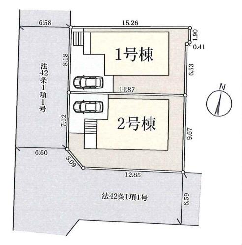 金沢区六浦３丁目　新築一戸建て全２棟２号棟