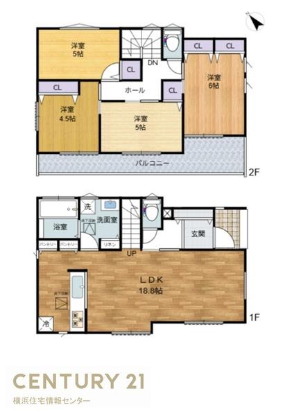 横須賀市船越町２丁目　新築一戸建て全２棟１号棟