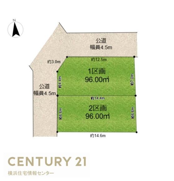 金沢区能見台通　売地　全２区画２区画