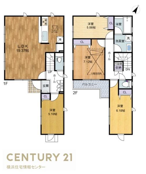 港南区東永谷３丁目　新築一戸建て全４棟４号棟