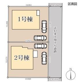 金沢区東朝比奈３丁目　新築一戸建て全２棟２号棟