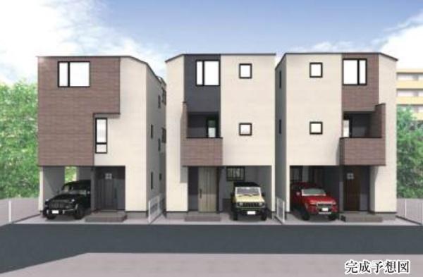 金沢区町屋町　新築戸建て全３棟C号棟