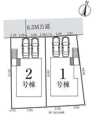 金沢区富岡西４丁目　新築一戸建て全２棟２号棟
