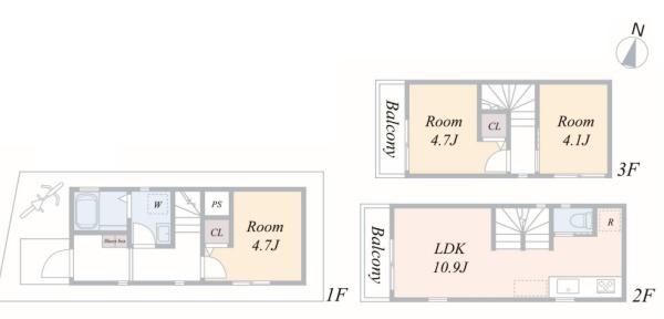 港南区港南４丁目　新築一戸建て全２棟B号棟