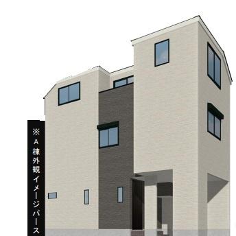 金沢区平潟町　新築一戸建て全３棟A号棟