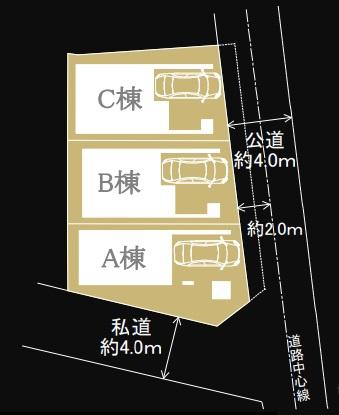 金沢区平潟町　新築一戸建て全３棟B号棟