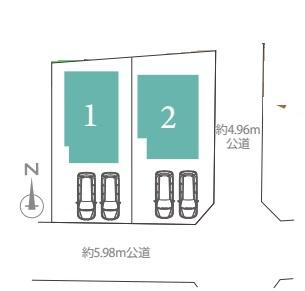 金沢区富岡西１丁目　新築一戸建て全２棟１号棟