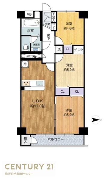市ドリームハイツ２号棟