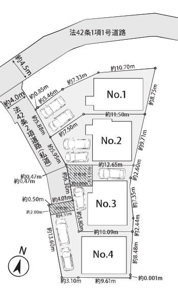 金沢区釜利谷東７丁目　新築一戸建て全４棟３号棟