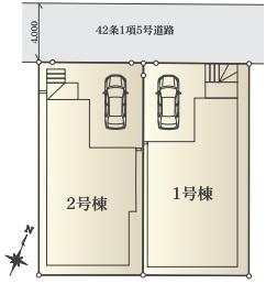 金沢区富岡西４丁目　新築一戸建て全２棟２号棟