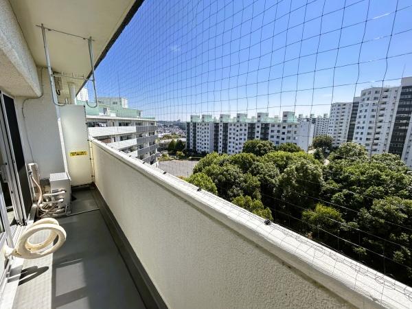 県ドリームハイツ17号棟(バルコニー)