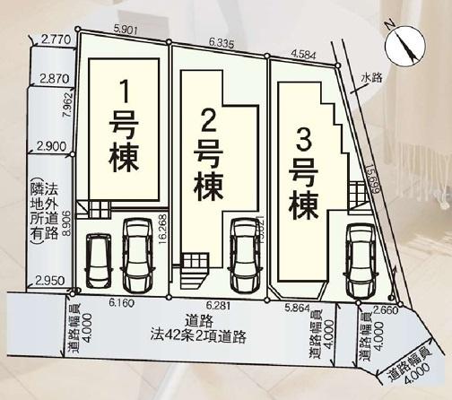 磯子区磯子８丁目　新築一戸建て全３棟２号棟
