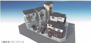 横須賀市船越町１丁目　新築一戸建て全５棟２号棟