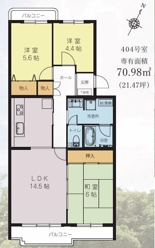 磯子丸山台ハイツ４号棟
