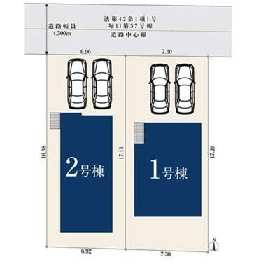 金沢区能見台通　新築一戸建て全２棟１号棟