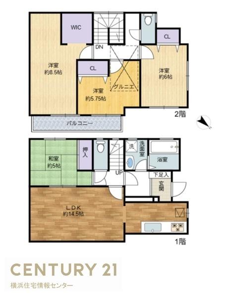磯子区岡村４丁目　中古一戸建て