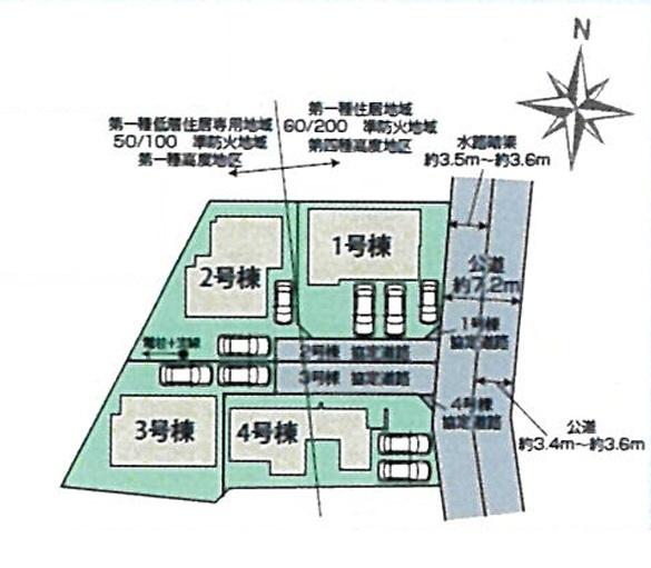 金沢区釜利谷東５丁目　新築一戸建て全４棟４号棟