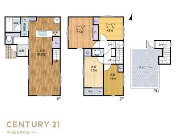 中区本牧間門　新築一戸建て全８棟７号棟