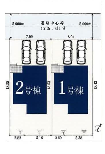 金沢区富岡西４丁目　新築一戸建て全２棟２号棟
