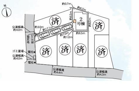 金沢区金沢町　新築一戸建て全７棟２号等