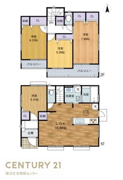 栄区犬山町　新築一戸建て全１棟