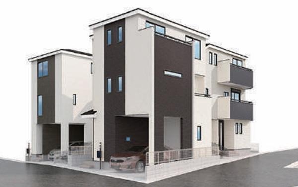 南区睦町２丁目　新築一戸建て全４棟Ａ号棟