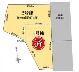 金沢区六浦２丁目　新築一戸建て全２棟２号棟