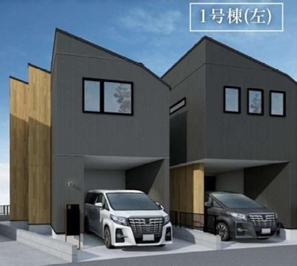 金沢区六浦３丁目　新築一戸建て全２棟１号棟