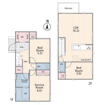 金沢区能見台通　新築一戸建て全２棟１号棟